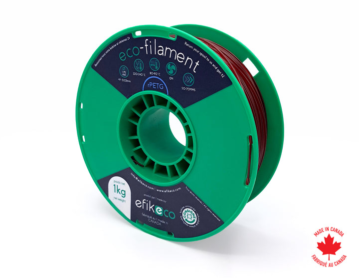 eco-filament rPETG Rubeno (Ruby Red)
